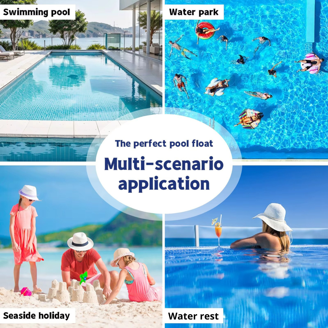 Floating Oasis® - Inflatable Floating Chair with Air Pump