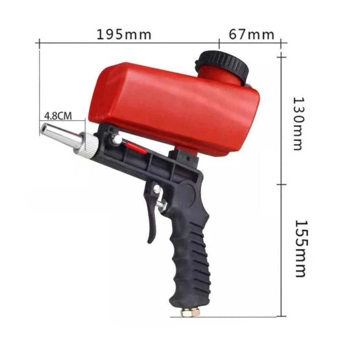 JetSand® - Pro Sandblasting Gun