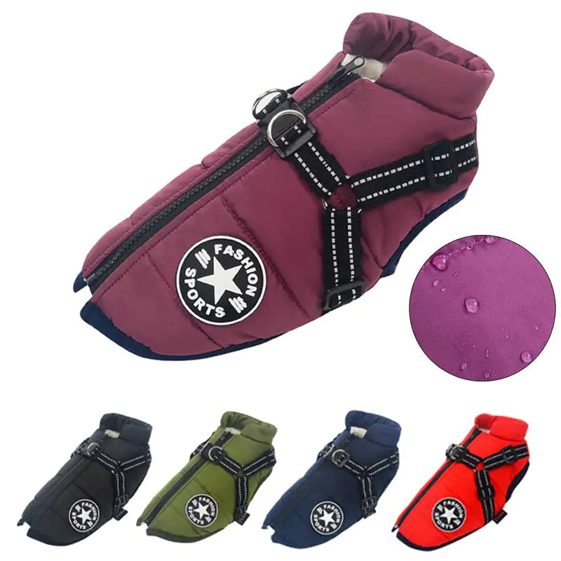 CozyTail® - Chaqueta impermeable para perros