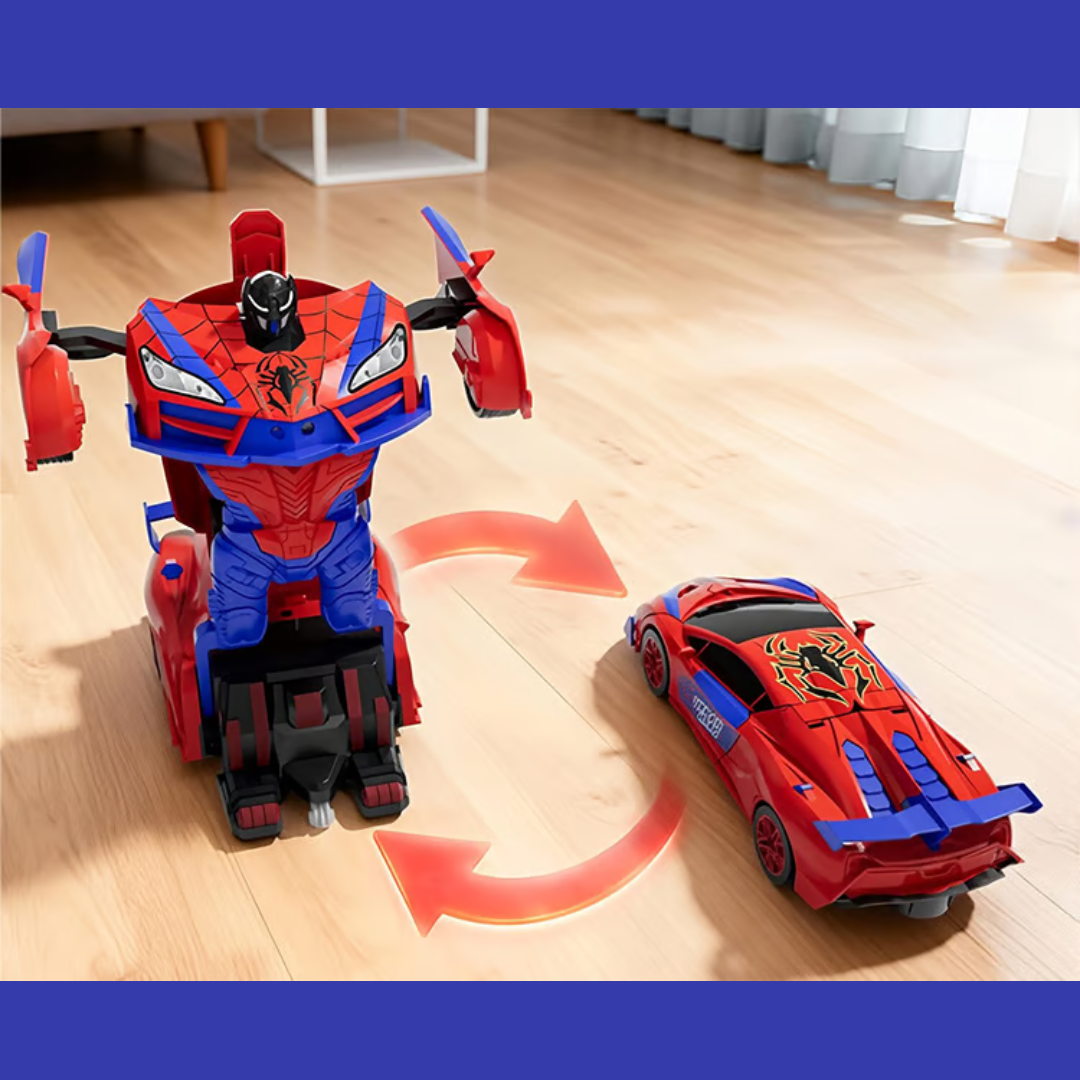 TurboRacer®: el coche robot transformable 2 en 1