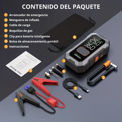 AutoRevive® - el arrancador de emergencia 4 en 1