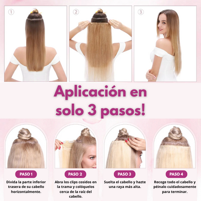 Divina® Hair – un cabello infinito, sin límites de volumen ni de longitud.