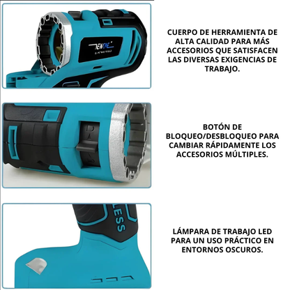 PowerCraft®: the ultimate 12-in-1 cordless tool kit