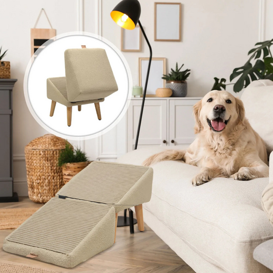 PawRest® - Rampa para cães + otomano