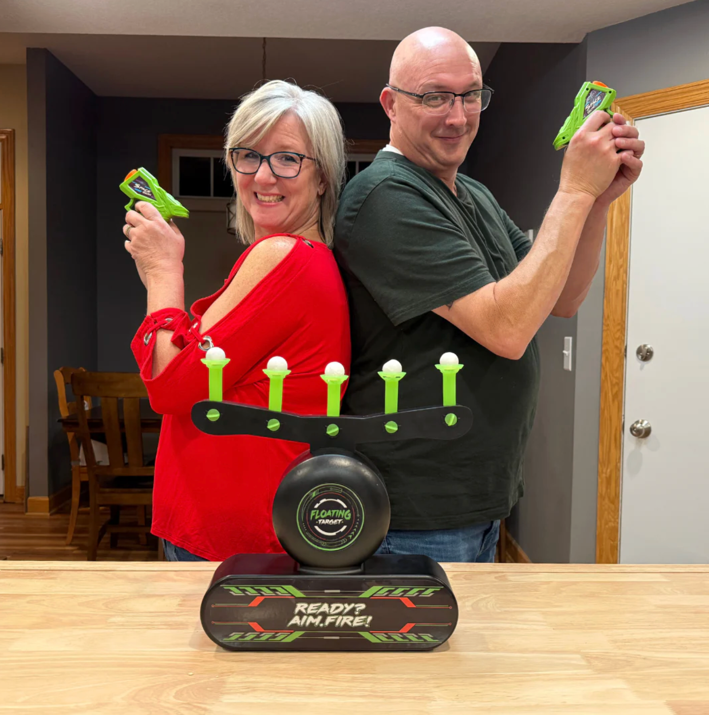 AeroAim® - el juego de dianas flotantes con lanzadardos