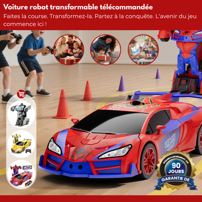 TurboRacer®: el coche robot transformable 2 en 1